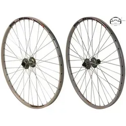 Redondo 29 Zoll Laufrad Set VR + HR mit WTB Felge - Laufräder für 29 Zoll und 28 Zoll Fahrräder, robustes Aluminium mit Hohlkammerfelge, ideal für Scheibenbremsen und inklusive Schnellspanner.