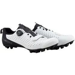 Specialized Recon 2.0 Gravel & MTB Schuhe - Weiß - 45 - Hochwertige Klickpedal Fahrradschuhe für Mountain- und Gravel-Biker. Ideal für Schotterstraßen und Trails, bieten sie optimalen Halt und Komfort für jedes Abenteuer.
