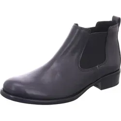Gabor Damen Chelsea Boots - Flache Stiefeletten in Schwarz, Größe 36 EU - Stylische Chelsea Boots aus hochwertigem Lack mit komfortablem Microfutter. Ideal für den Übergang, bieten sie einen modischen Look und hohen Tragekomfort.