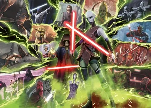 Ravensburger Puzzle 17341 - Asajj Ventress - 1000 Teile Star Wars Villainous Puzzle für Erwachsene und Kinder ab 14 Jahren
