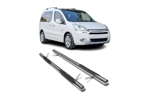 OMAC Kfz-Schmutzfänger Edelstahl für Citroen Berlingo 2008-2018 - Hochwertiger, rutschfester Schmutzfänger aus rostfreiem Edelstahl, optimal für Citroen Berlingo 2008-2018. Bietet langlebigen Schutz und aerodynamisches Design für Ihr Fahrzeug.