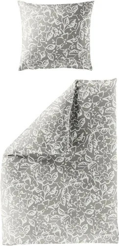Bettwäsche BIERBAUM "4174", Beige, 135x200 cm, Mako-Satin - Erleben Sie luxuriösen Schlafkomfort mit der Bettwäsche BIERBAUM. Das hochwertige Mako-Satin-Material fühlt sich seidig weich an und ist pflegeleicht. Ideal für entspannte Nächte und stilvolle Akzente in Ihrem Schlafzimmer.