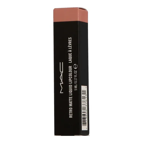 MAC Retro Matte Liquid Lipcolour 5 ml - Intensiv matte Lippenfarbe - Lippenstifte: Hochpigmentierte, langanhaltende Formel für einen perfekten matten Look und geschmeidige Lippenpflege.