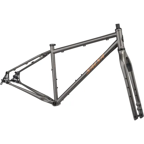 Salsa Fargo Rahmenkit 29" - S, schwarz (53865891) - Robustes Rahmenkit für Abenteuerfahrten, ideal für Touring und Offroad, mit bewährter Qualität für langlebigen Einsatz.