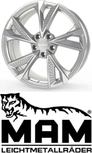 Zoll MAM RS6 Alufelgen 18" BLACK PAINTED - Felgen für sportliche Fahrzeuge, Flowforged Aluminium für hohe Stabilität und geringes Gewicht, ideal für anspruchsvolle Fahrer.