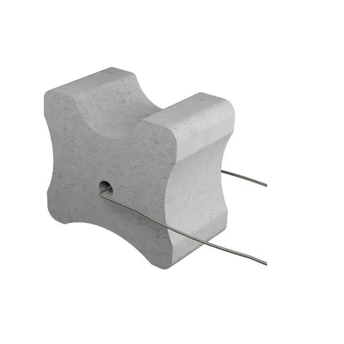 Beton-Abstandhalter 20+25+30 - 100 Stück - Hochwertige Faserbeton-Abstandhalter mit Draht für präzise Bewehrung, ideal für Bauprojekte mit unterschiedlichen Bedondeckungen. Geprüft nach DBV-Merkblatt.