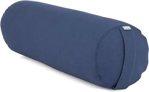 Bodhi Yoga Bolster Rolle Ø 22 cm – Bio-Dinkelfüllung für Restorative & Yin Yoga - Das vielseitige Yogakissen mit abgerundetem Design unterstützt Sie bei regenerativen Yoga-Übungen und Meditation. Der waschbare Baumwollbezug sorgt für Pflegeleichtigkeit und Komfort.