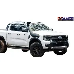 Schnorchel Ford Ranger T9 - Hochwertiger Snorkel für Ford Ranger T9; ideal für Offroad-Abenteuer, schützt den Motor vor Wasser und Staub. Das Set enthält alles für eine einfache Montage, inklusive Schablone und Zubehör.