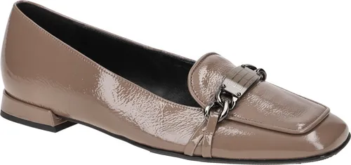 Högl Business Slipper CAROLINE Damen 31373533303130 Braun 37 1/2 EU - Slipper & Loafer aus hochwertigem Lammleder mit Glanz in Knautsch-Optik, ideal für stilvolle Anlässe und bequemes Tragegefühl dank Lederinnenfutter.