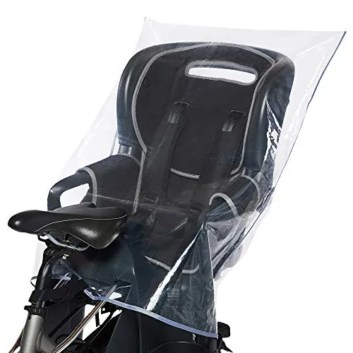 Diago Universal Regenschutz für Kinderfahrradsitz für Hamax / Thule / Britax Römer etc. Wasserabweisend und PVC-frei