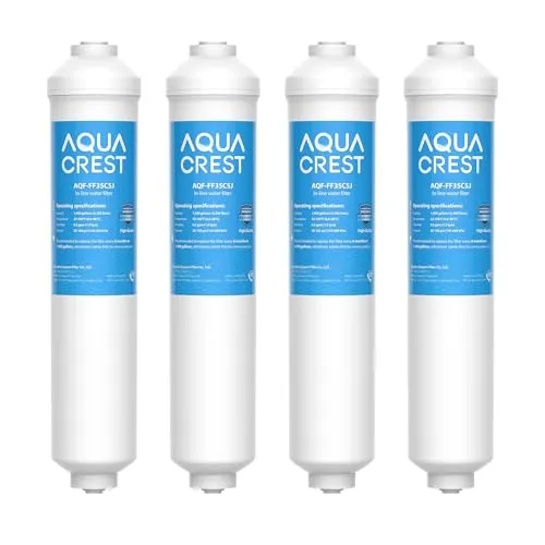 AQUACREST Wasserfilter Kühlschrank Ersatz für Samsung® DA29-10105J, HAFEX/EXP DA2010CB, DA99-02131B, WSF-100, In-Line Wasserfilter für Samsung® LG® (4)