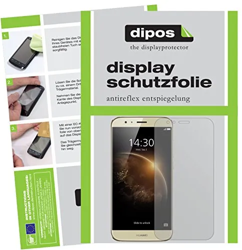 dipos I 6X Schutzfolie matt kompatibel mit Huawei GX8 Folie Displayschutzfolie