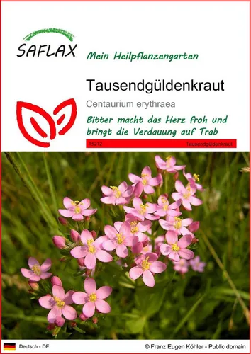 SAFLAX Blumensamen SAFLAX - Samen - Tausendgüldenkraut