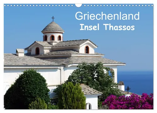 Griechenland - Insel Thassos Wandkalender 2027 DIN A3 - Entdecken Sie die Schönheit von Thassos mit diesem Wandkalender. 12 atemberaubende Bilder zeigen die Vielfalt der Insel und bringen Freude in jeden Monat. Umweltbewusste Produktion in Europa sorgt für nachhaltigen Genuss.