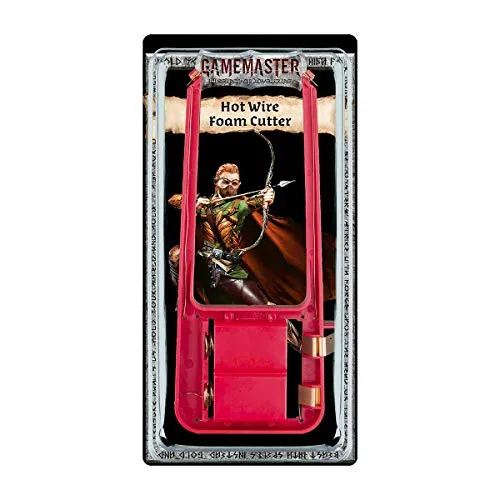 The Army Painter Gamemaster Hot Wire Foam Cutter, Dungeon and Terrain Building Tool for Cutting Foam Board for Roleplay and Wargames Scenery Building