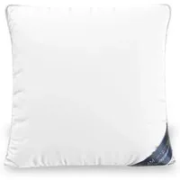 DormiGood Premium Daunenkissen 80 x 80 cm - 3-Kammer Kopfkissen mit 1080g hochwertiger Daune, atmungsaktiv und ideal für Allergiker – Made in Germany mit Zufriedenheitsgarantie.
