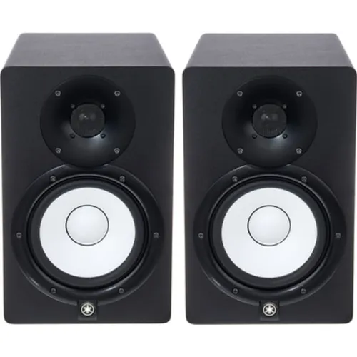 HS7 MP Schwarz - Limitiertes Sondermodell - 2 aktive 2-Wege-Nahfeldmonitore, ideales Matched Pair für professionelle Audioanwendungen, Frequenzbereich 43 Hz - 30 kHz für präzisen Klang.