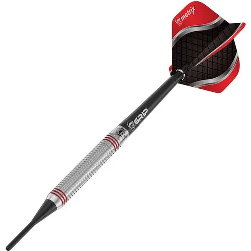 BULLS Dartpfeil Artos AR3 Steeldart, Red 80% Tungsten