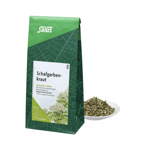 SCHAFGARBENKRAUT Tee Bio Salus 75 g - Hochwertiger Kräutertee aus Bio-Anbau, ideal zum Genießen und für entspannende Momente. Perfekt für Teeliebhaber!