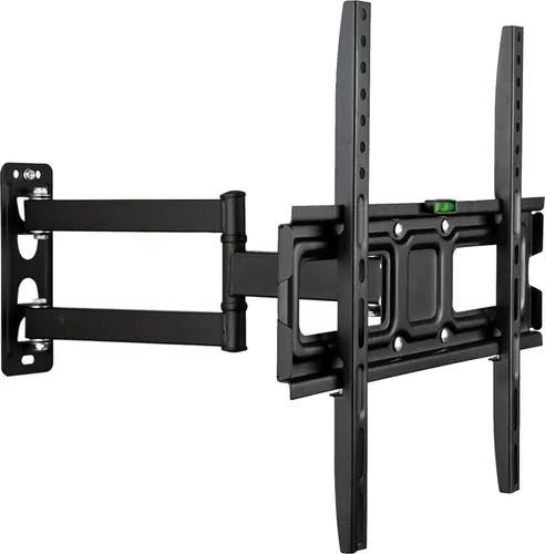 TV Wandhalterung, Max. 30kg, Neigbar & Schwenkbar für 26-55 Zoll, Universal VESA bis 400x400, für LED LCD Fernseher, Schwarz Retoo