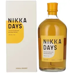 Nikka Days - Japanischer Blended Whisky - Whisky, idealer Einstieg in die Welt der japanischen Whiskys mit milden Aromen zu einem erschwinglichen Preis.