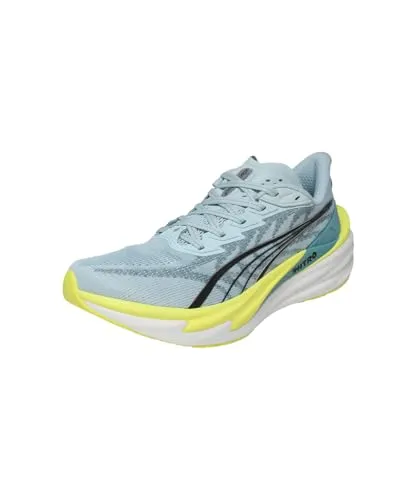Puma Herren Deviate Nitro 4 Laufsschuh blau 41.0 - Der Puma Deviate Nitro 4 ist der ideale Laufschuh für ambitionierte Sportler. Mit innovativer NITRO FOAM Technologie bietet er maximale Dämpfung und Energiegewinn, während die PUMAGRIP Sohle für optimalen Grip sorgt.