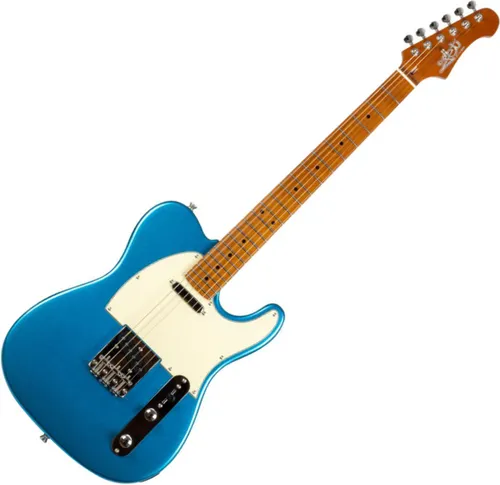 Jet Guitars JT-300 E-Gitarre Lake Placid Blue - Gitarren, hochwertige 300 Series mit Linde-Korpus und geröstetem Ahorn für hervorragenden Klang und Spielkomfort, in auffälligem Lake Placid Blue.