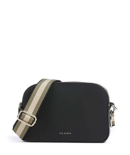 Ted Baker Darcelo Umhängetasche schwarz - Umhängetasche aus feinem genarbtem Rindsleder, stilvoll und ideal für den Alltag oder besondere Anlässe.