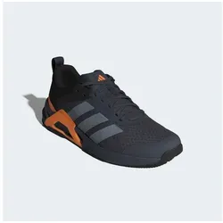 adidas Herren Dropset Control Training Shoes – Komfortabel und stylisch in Aurora Onix/Grey/Lucid Orange, Größe 44 EU - Ideal für das Training: Diese Schuhe bieten eine breite Passform, Schnürverschluss und eine strapazierfähige Gummiaußensohle für optimalen Halt.