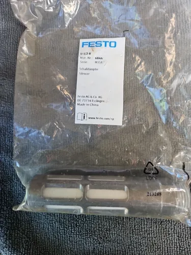 FESTO Schalldämpfer U-1/2-B, 6844, Serie M358, NEU, OVP Unbenutzt Sealed