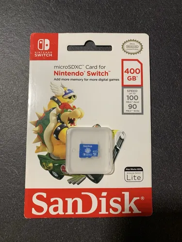 Nintendo Switch | SanDisk Micro SDXC Speicherkarte 400GB | Bowser Edition | NEU