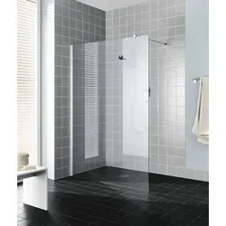 Kermi FILIA XP WALK-IN Wall FX TWF 2000 BV: 875-900 Silber Hochglanz ESG klar