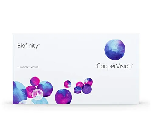 Biofinity Spheric Jahreslinsen weich, 3 Stück / BC 8.6 mm / DIA 14.0 mm / +5.75 Dioptrien