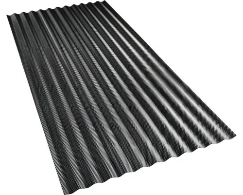 Gutta Guttanit+ Wellplatte 76/18 schwarz 2000 mm x 900 mm x 2,25 mm - Dachverkleidung, robuste und langlebige Wellplatte aus hochwertigem Material für optimale Wetterbeständigkeit.