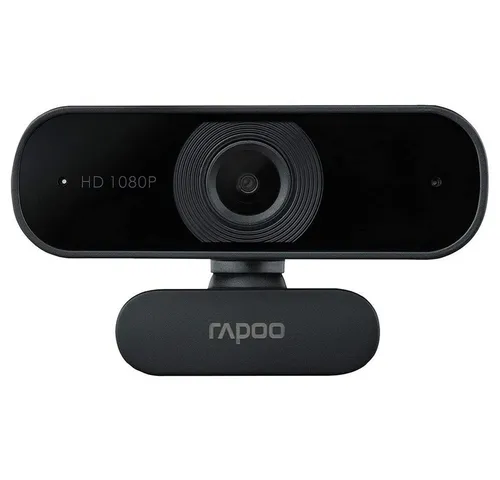 Rapoo XW180 Full HD-Webcam - 1080p Plug & Play, flexibel drehbar und mit Autofokus für gestochen scharfe Videoanrufe