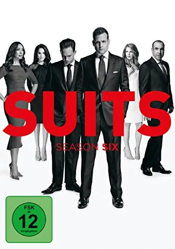 Suits - Staffel 6 [4 DVDs] - Erleben Sie die packenden Wendungen und Intrigen in der Anwaltsserie. Ideal für Fans von spannenden Geschichten und cleveren Dialogen.