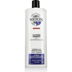 Nioxin System 5 Cleanser Shampoo 1000 ml - Shampoos für feines, lichtes Haar, fördert die Haardichte und sorgt für ein gesundes Kopfhautgefühl.