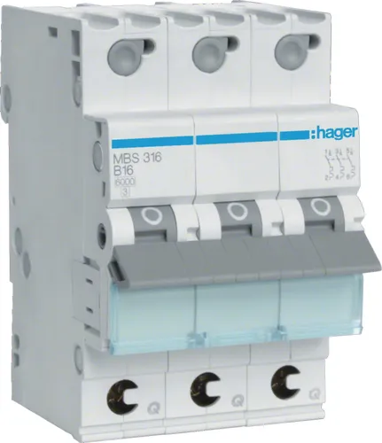 HAGER MBS 316 Leitungsschutzschalter