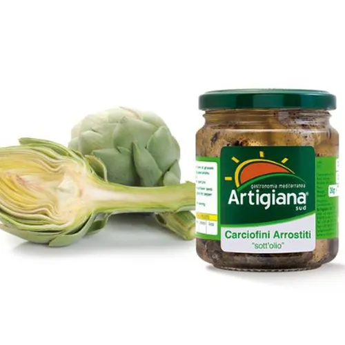 Artigiana SUD Gegrillte Artischocken Gr. 280 - Karton 9 Stück
