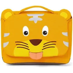 Affenzahn Vorschultasche Kinderrucksack 32 cm - Tiger - Schulranzen aus 100% recyceltem Material, mit einzigartiger Ziehzunge zur Personalisierung und reflektierenden Elementen für mehr Sicherheit im Dunkeln.