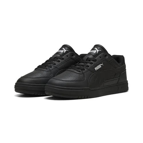 PUMA CAVEN III Unisex-Sneaker in Schwarz/Silber/Weiß, Größe 8 UK - Stylische Unisex-Sneaker mit flachem Absatz und regulärer Breite. Der klassische Schnürverschluss sorgt für optimalen Halt. Perfekt für den täglichen Gebrauch.