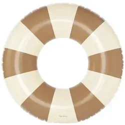 Schwimmring Anna dolce/hellbraun Ø 60 cm - Der Schwimmring Anna von Petites Pommes mit einem Durchmesser von 60 cm vereint Design und Funktionalität. Ideal für unbeschwerte Stunden im Wasser und perfekt für den Sommer.
