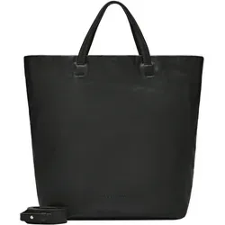 Shopper LIEBESKIND BERLIN "Tote HERA SHEEP NATURAL", Damen, Gr. B/H/T: 42cm x 38cm x 15cm, schwarz, Leder, Taschen