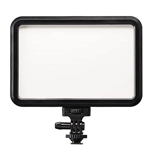 Bresser BR-12B Bi-Color F004237 LED-Lampe - Kompakte Videokameraleuchte mit 120 LEDs und 1200 Lumen Lichtleistung. Ideal für professionelle Anwendungen und kreative Beleuchtung.
