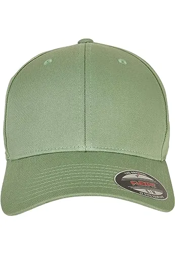 Flexfit Unisex Cap Wooly Combed, Unisex Baseballkappe, XXL, darkleafgreen