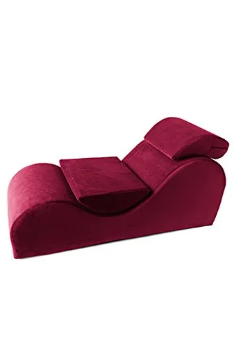Liberator ESSE Merlot - Erotisches Kissen - Erotik Kissen & Ramps, bietet vielseitige Positionierungsmöglichkeiten für mehr Komfort und Genuss im Schlafzimmer.