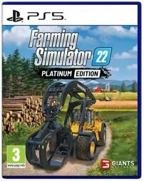 Landwirtschafts-Simulator 2022 Platinum Edition - PS5 [EU Version] - PC- & Videospiele, erlebe die neueste Platinum Edition mit über 500 authentischen Maschinen und neuen Spielmechaniken für realistische Landwirtschaft und Forstwirtschaft!