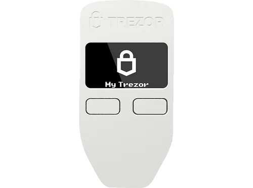 Trezor Model One - White Hardware-Wallet - PC Zubehör: Sichere deine Kryptowährung offline mit der Trezor Model One White. Schützt vor Viren und Hackern, PIN und Passphrase bieten zusätzlichen Schutz.