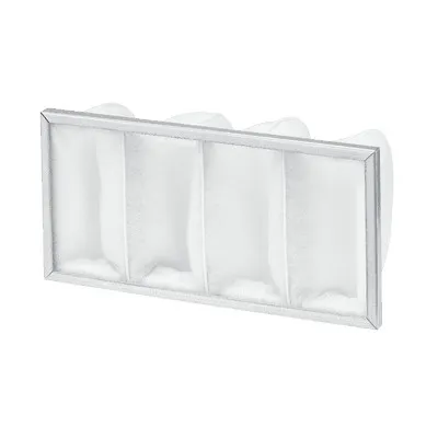 Helios Ventilatoren EKLF 60/30-35 (VE2) Filterkassette - Dunstabzugshauben-Zubehör mit hoher Staubaufnahme, regenerierbare Kunstfaser, selbstverlöschend und 91,3 % Abscheidegrad für saubere Luft.