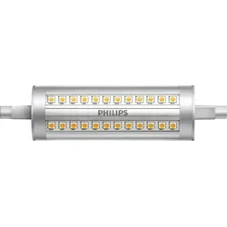 Philips LED-Lampe Spot 14W/830 Dimmable R7s - Energieeffiziente LED Birne mit 14W, dimmbar und idealer Ersatz für Halogen (15.000 Stunden Lebensdauer), spart Energie und Wartungskosten.